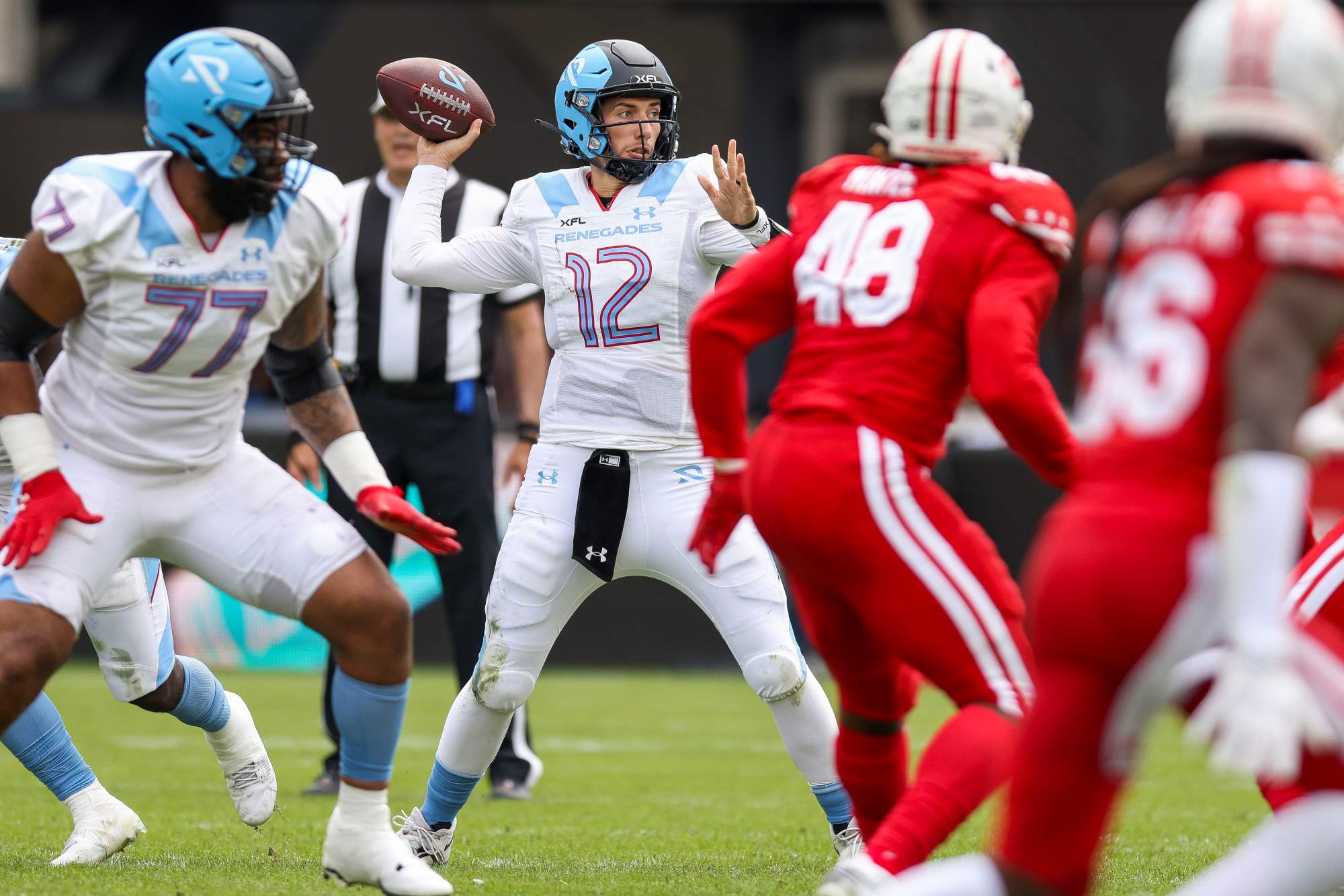 The Dynamic Quarterback Trio of the Arlington Renegades