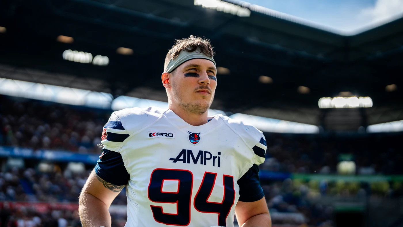 German Defensive Lineman Berend Grube Signs with Raiders After Stellar Run with Hamburg Sea Devils