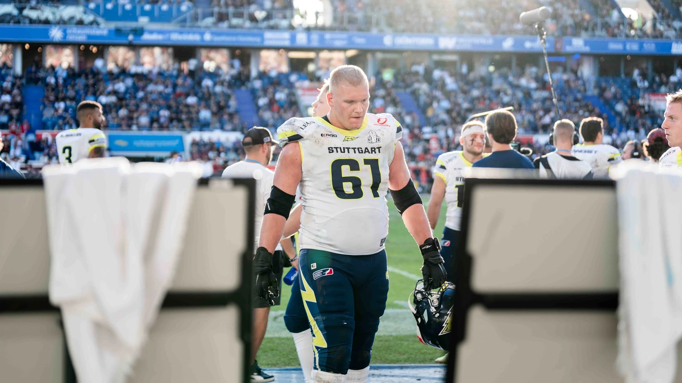 Promising Left Tackle Luca Jokiel Commits to Another Year with Stuttgart Surge in ELF