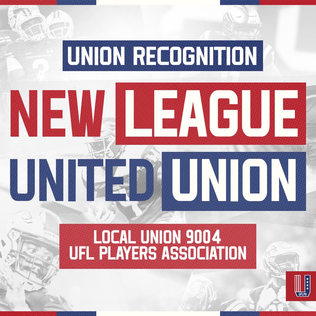 UFL Launches UFLPA: New Era of Player Representation, Adopts USFL-USW CBA