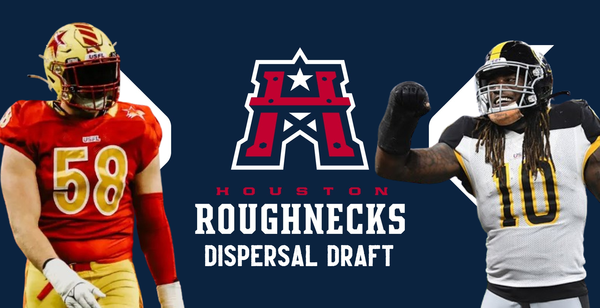 Houston Roughnecks: UFL Dispersal Draft Phase 1 Results