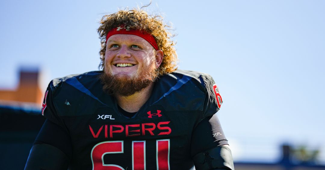 Vegas Vipers Offensive Lineman Mike Miller Announces Retirement