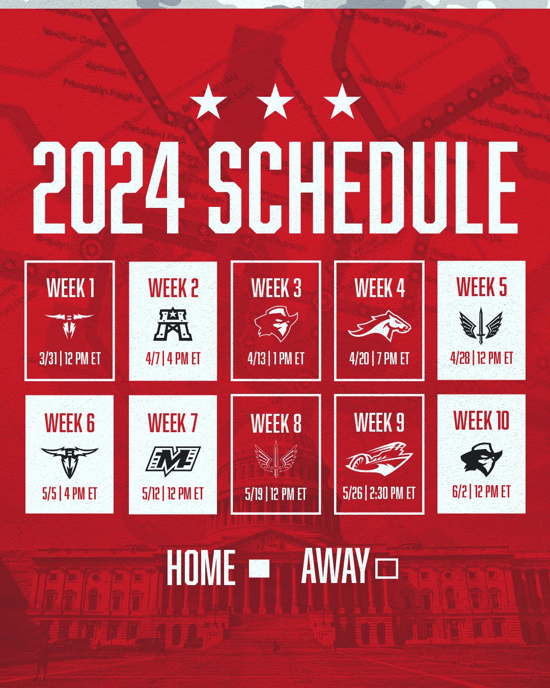 D.C. Defenders' 2024 UFL Schedule Review: Home Dominance, Beer Snakes, and Lemons