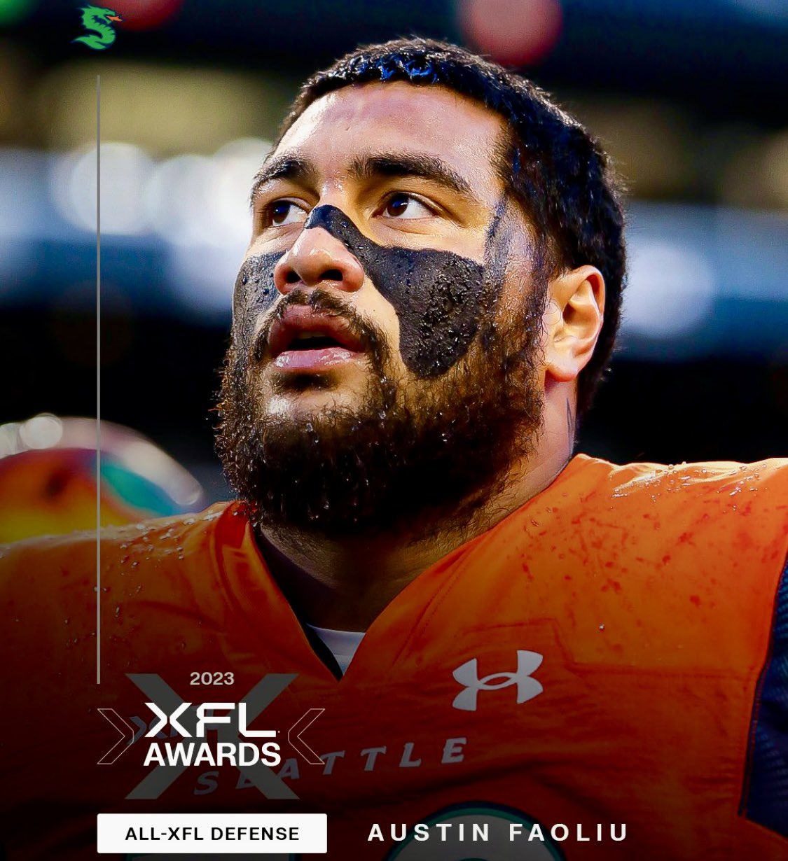 Battlehawks Complete Roster, Signing All-XFL Defensive Lineman Austin Faoliu