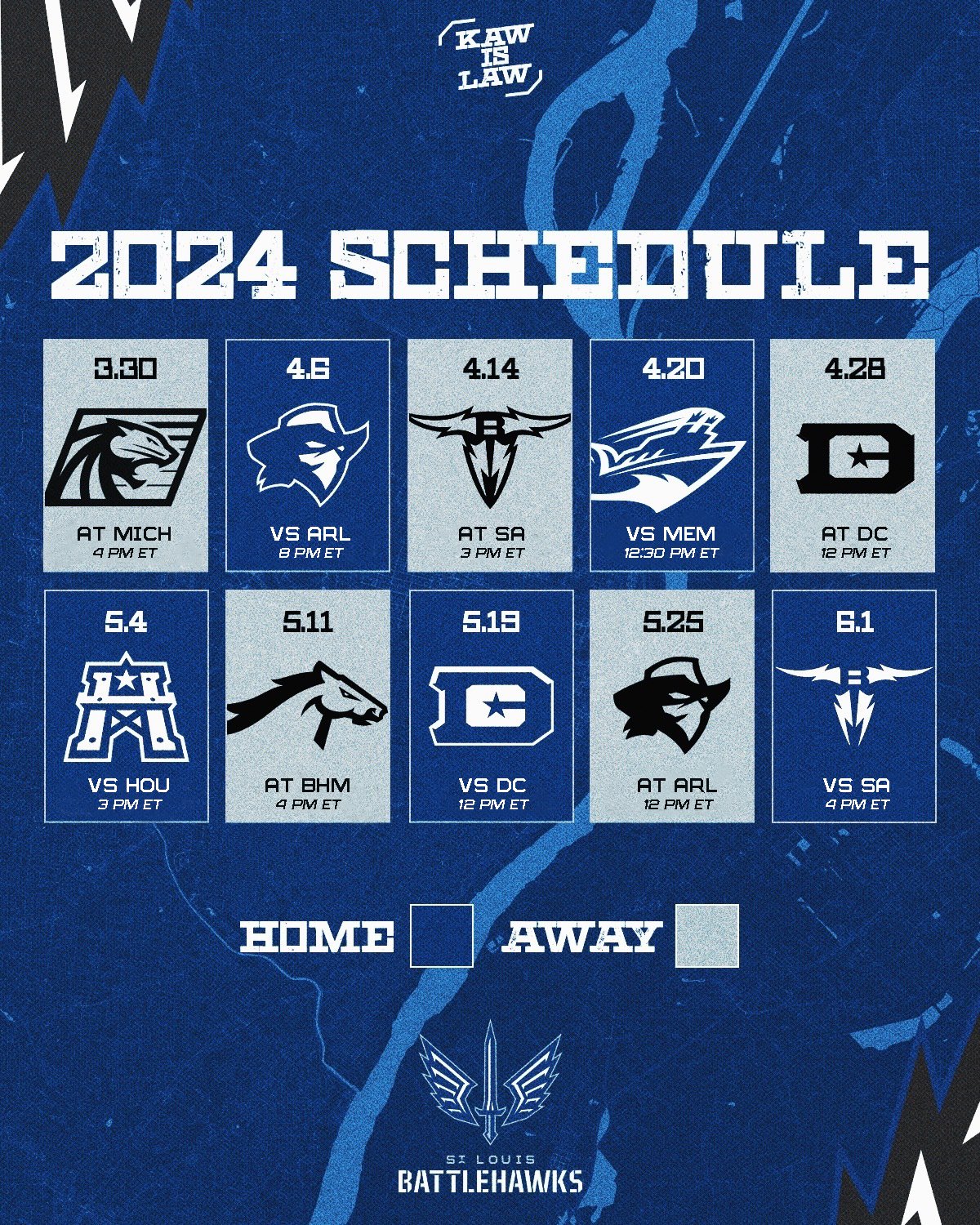 Battlehawks 2024 Schedule Breakdown