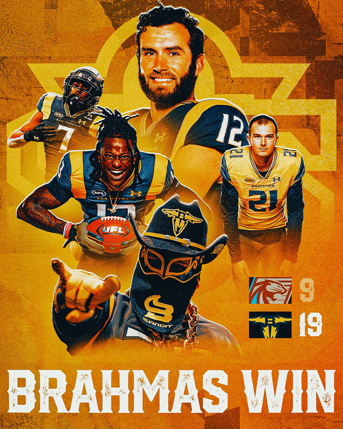 UFL Result: Brahmas Stifle Panthers in Low-Scoring Affair, 19-9