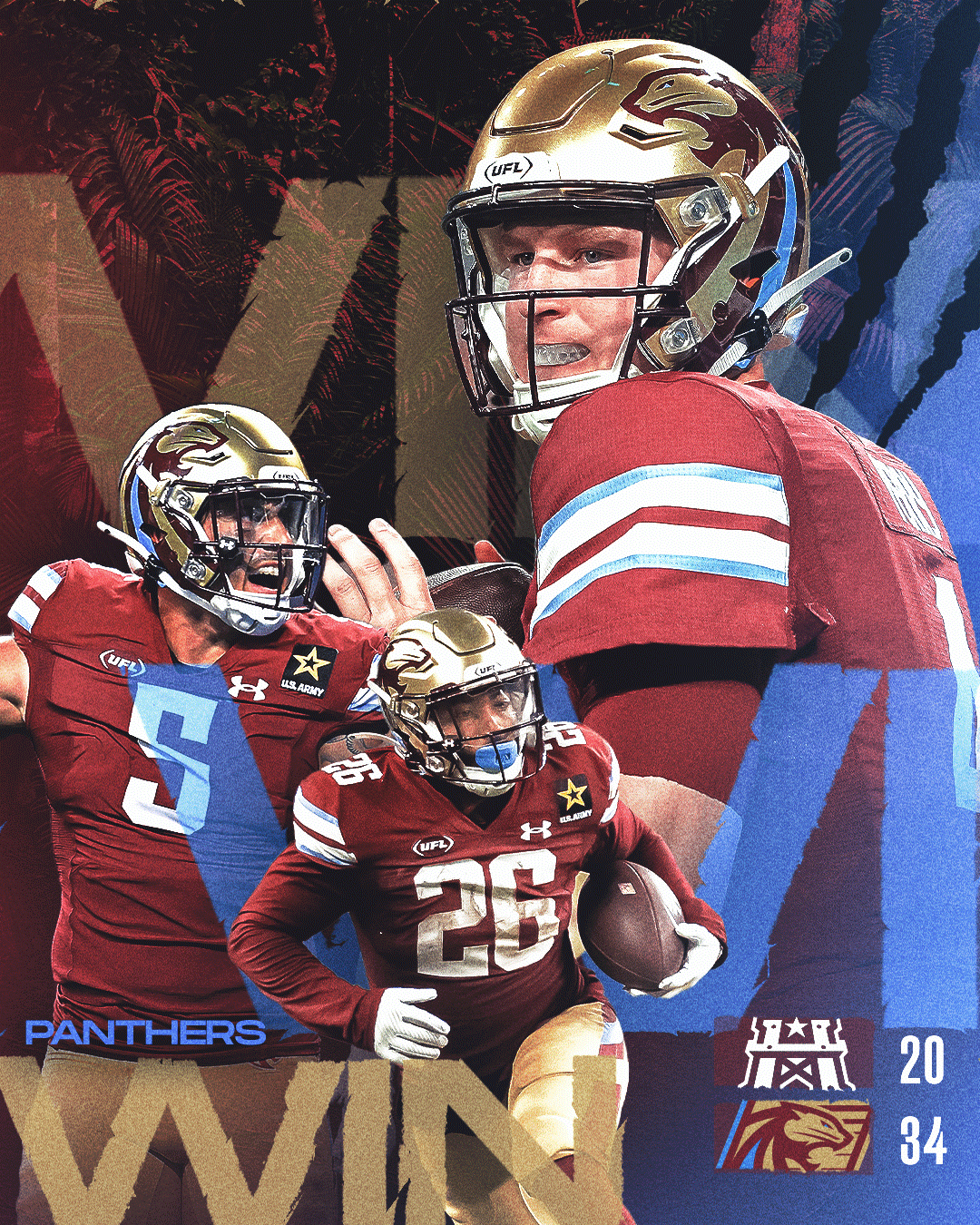 UFL Result: Panthers Claw Their Way to a 34-20 Victory Over Roughnecks