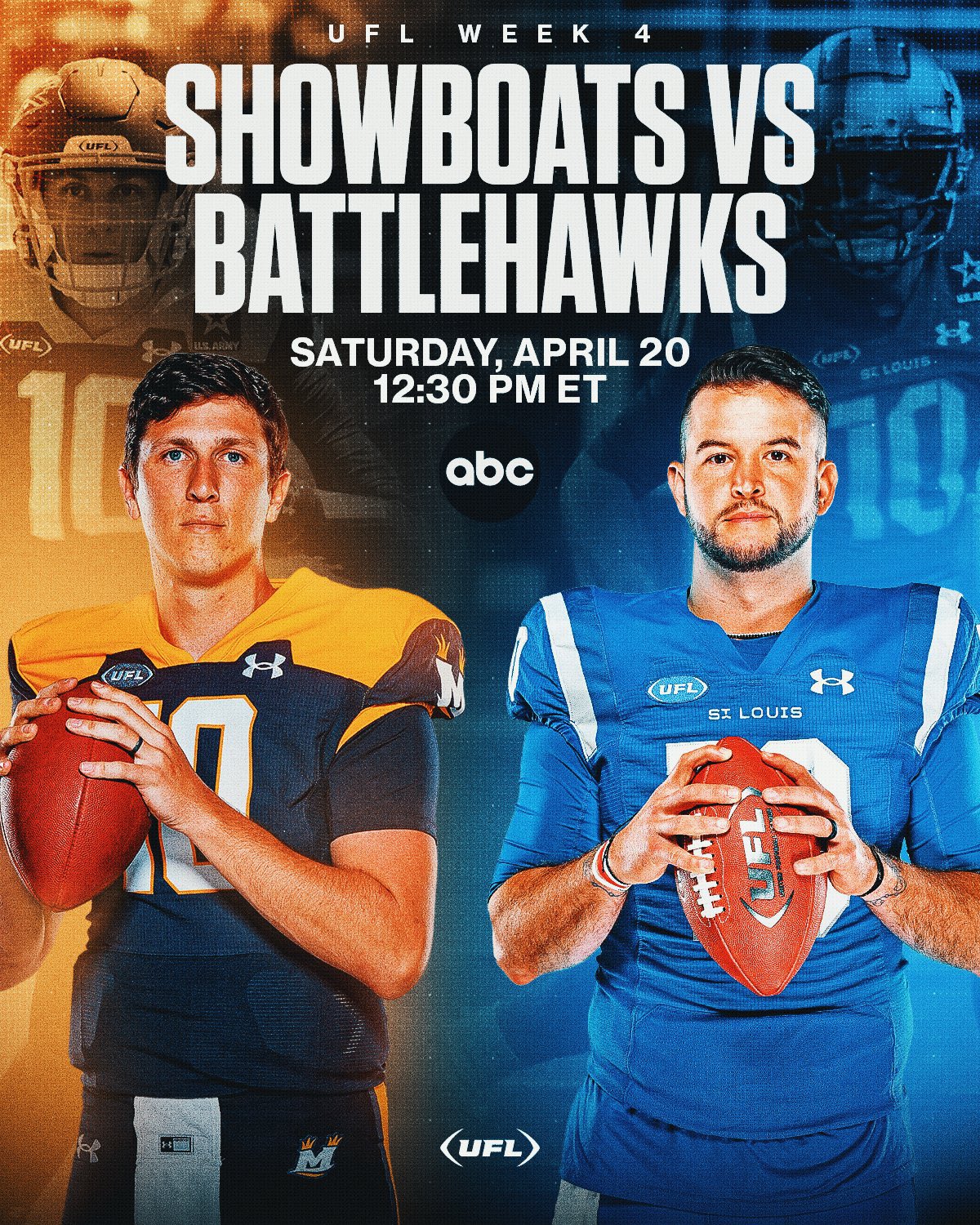 UFL Week 4 Preview: Memphis Showboats (1-2) v.s. St. Louis Battlehawks (2-1)