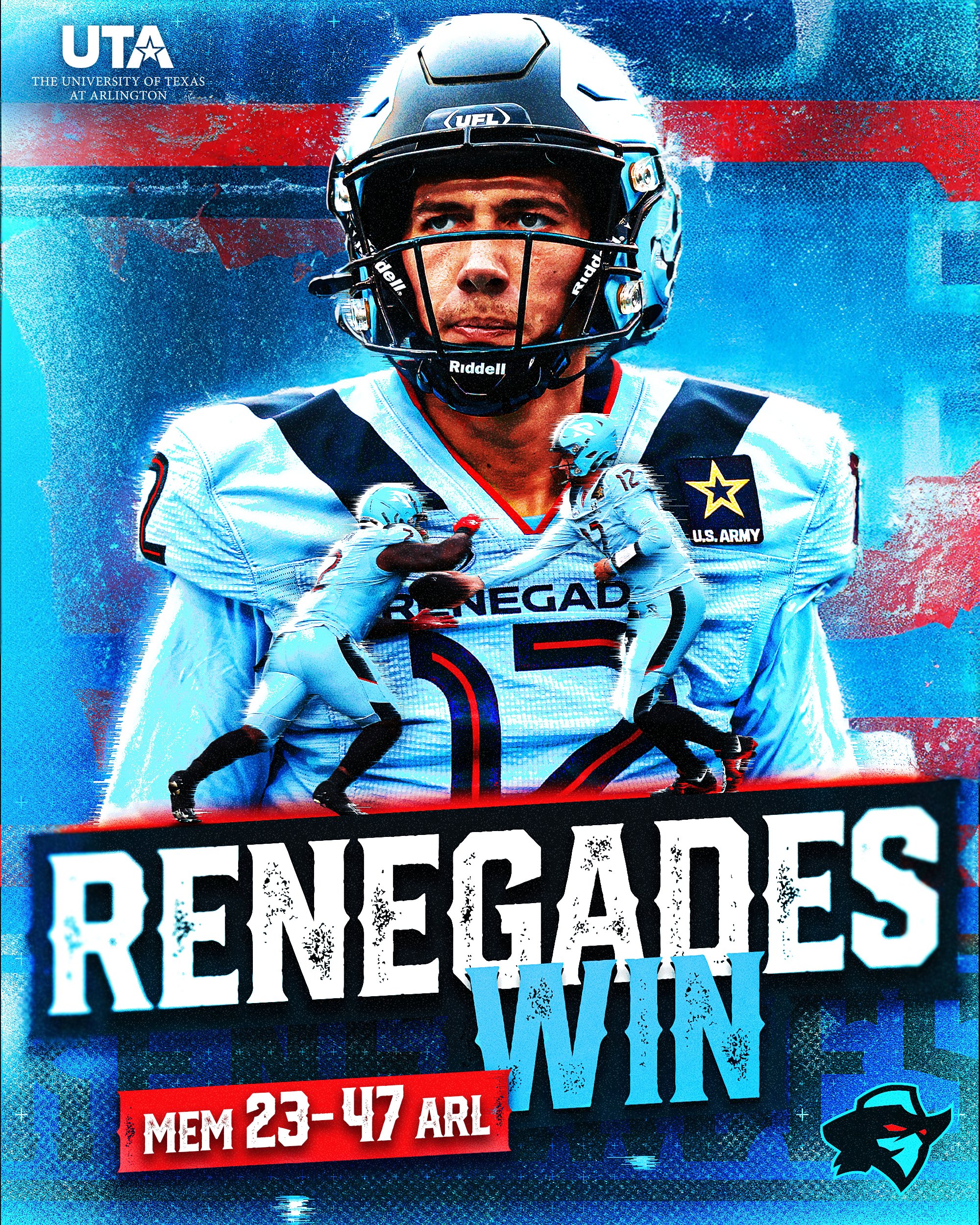 UFL Scores Today: Renegades Rout Showboats 47-23 in Lopsided Victory