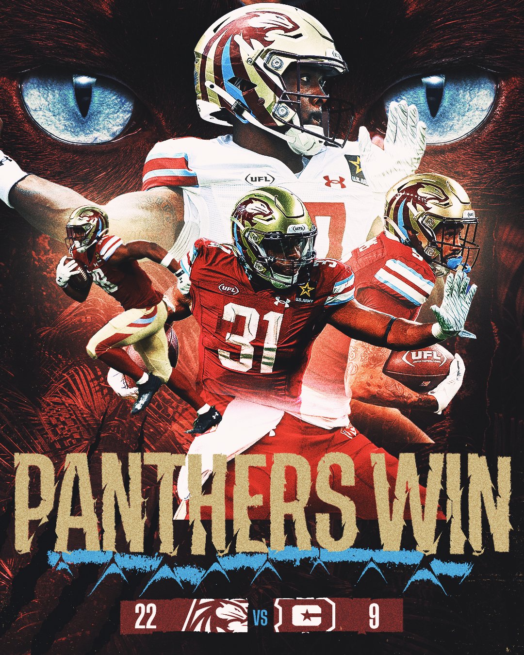 UFL Scores Today: Panthers Dominate Defenders in 22-9 Victory, Improve to 5-2