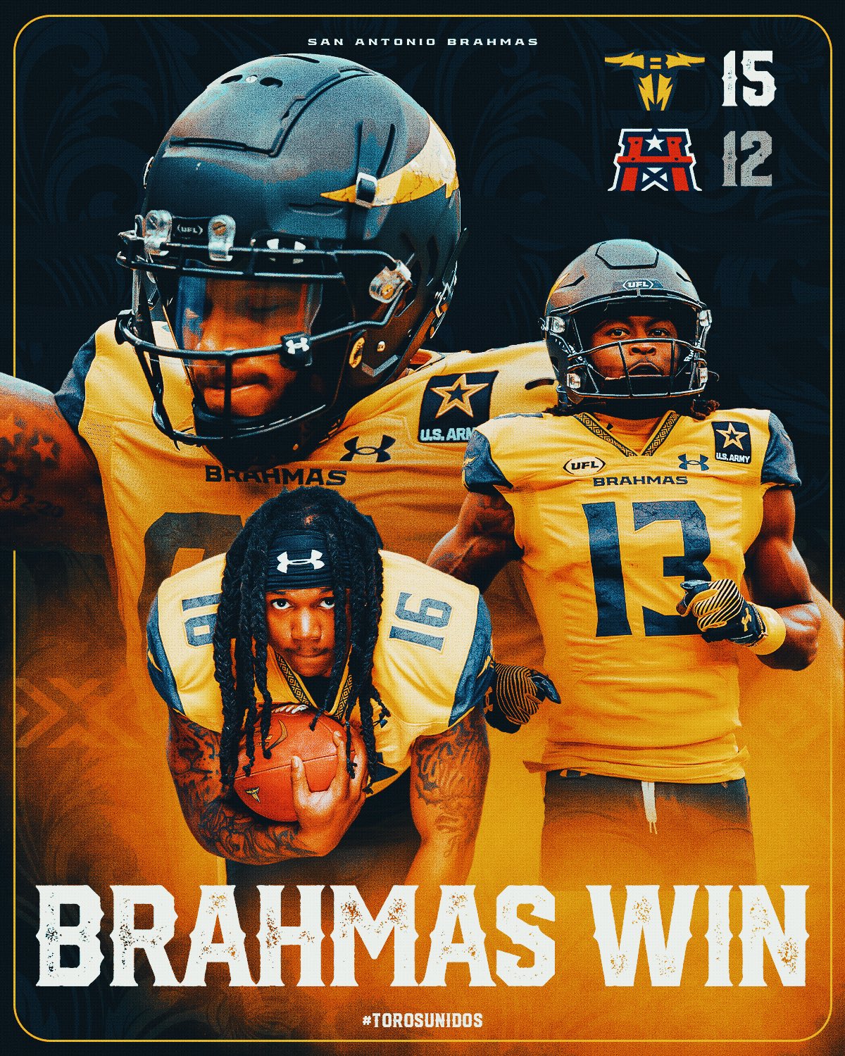 UFL Scores Today: Brahmas Defeat Roughnecks 15-12 With Last Second Field Goal