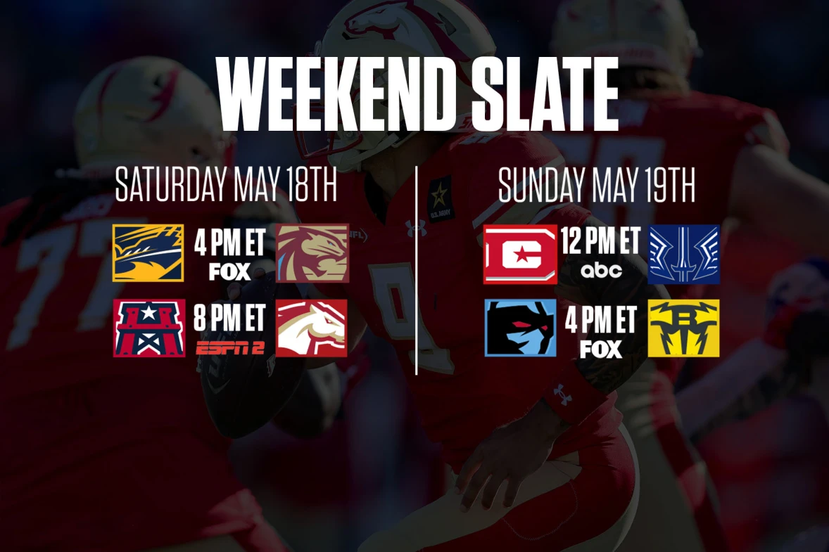 UFL Games Today Week 9: Defenders vs. Battlehawks, Renegades vs Brahmas, Football Games on Today, Odds, Channels, Stream