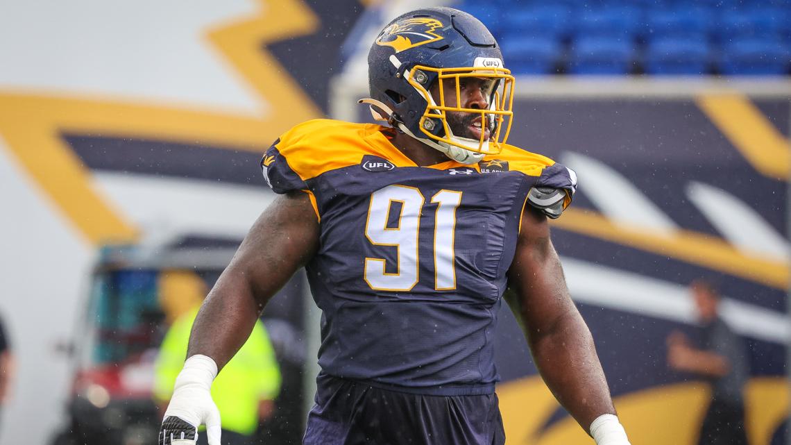 PR: Memphis Showboats DL Josiah Bronson Signs With New England Patriots