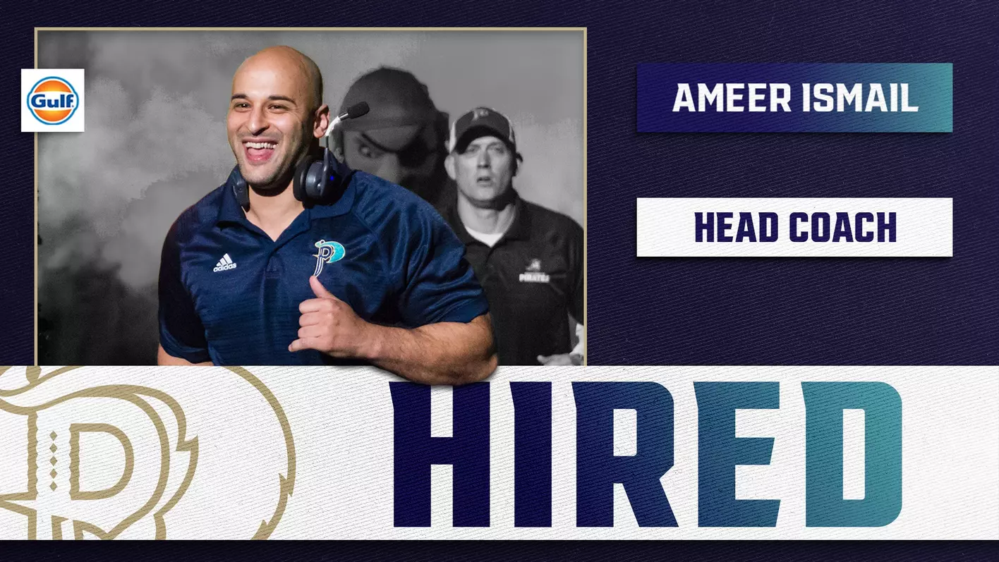 PR: Pirates Name Ameer Ismail Head Coach for 2025 Presented by Gulf