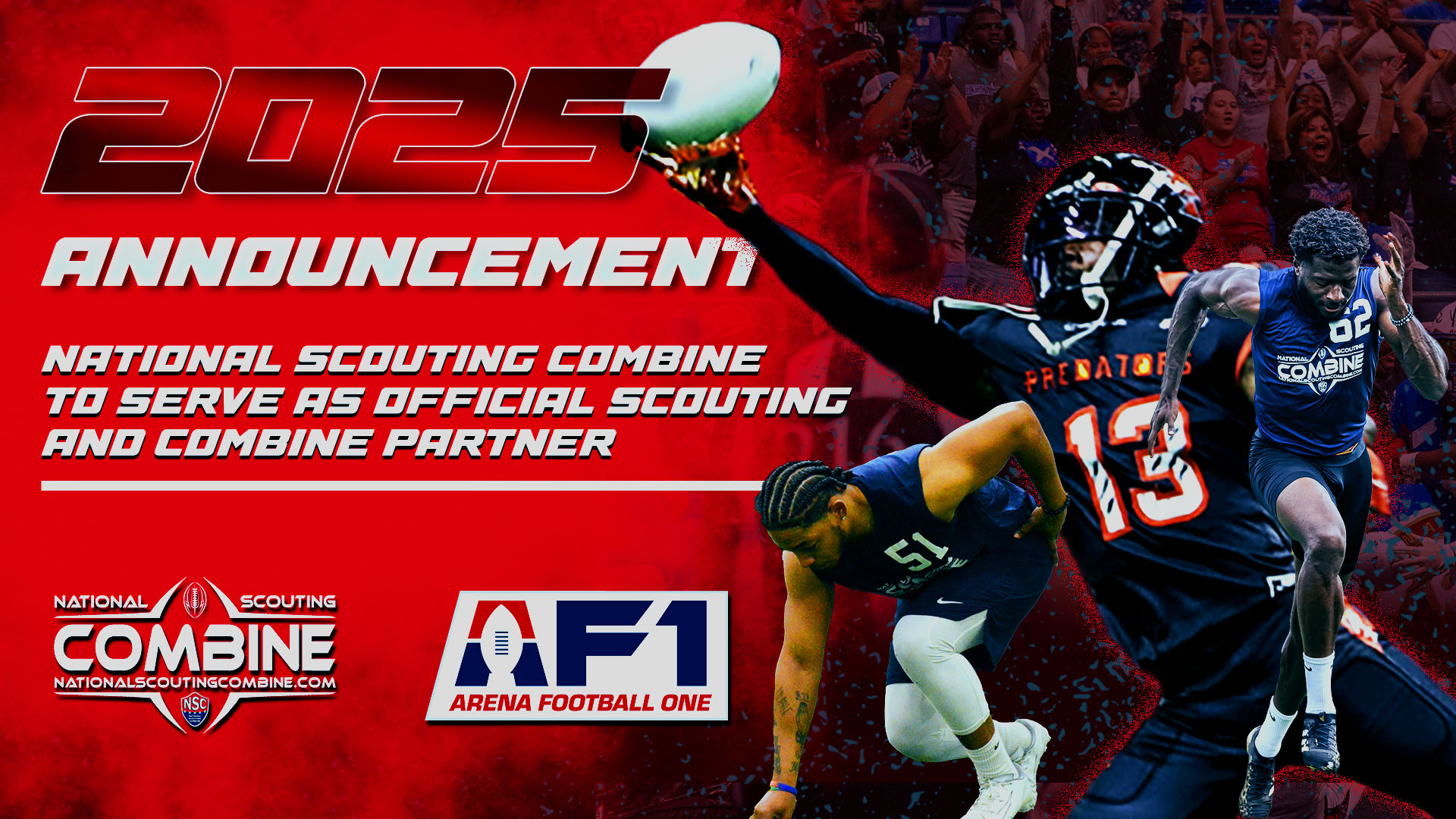 PR: National Scouting Combine To Serve As Official Scouting And Combine Partner For AF1