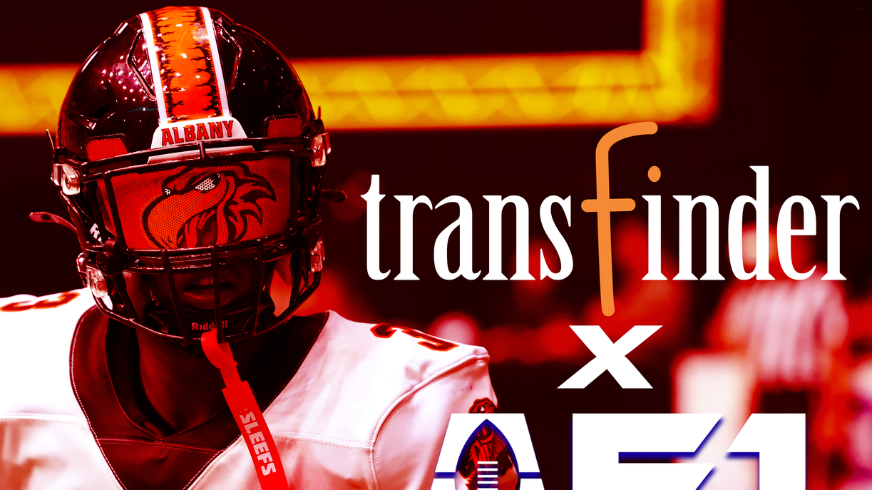 Transfinder Corporation Announced as Official AF1 Game Ball Partner