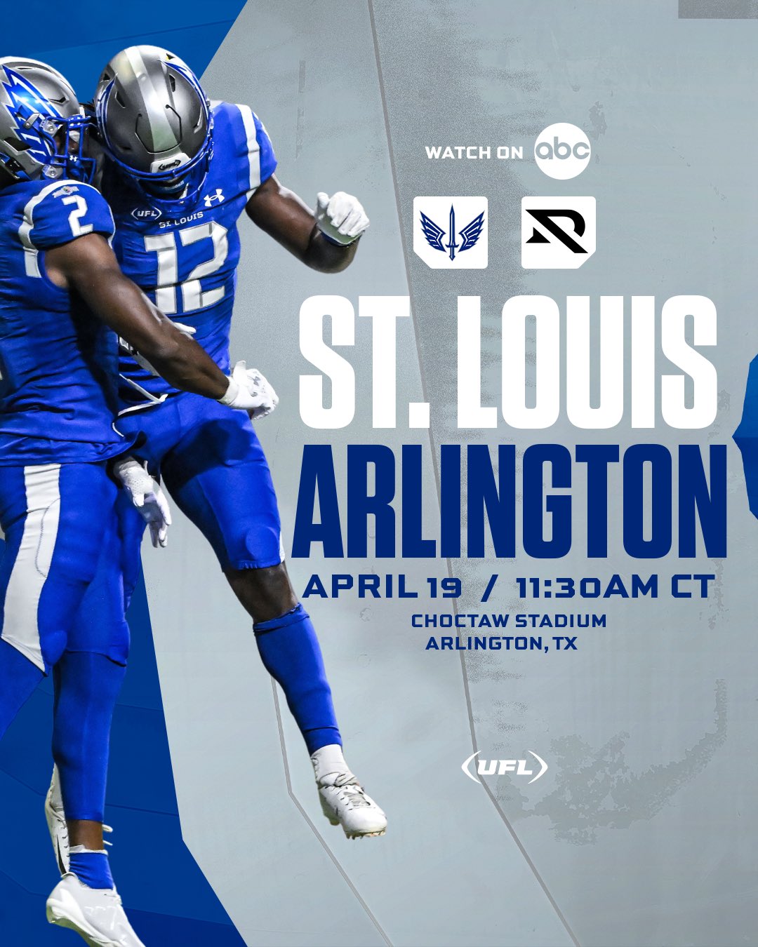 2025 UFL Week 4 Preview: St. Louis Battlehawks (2-1) vs. Arlington Renegades (2-1)