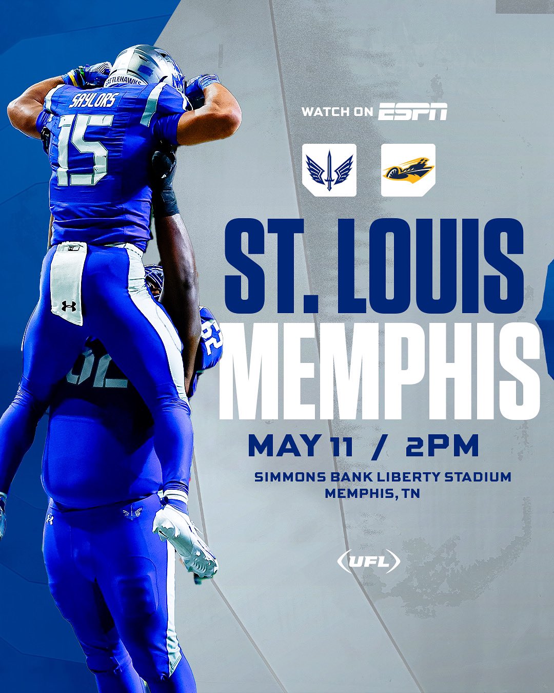 2025 UFL Week 7 Preview: St. Louis Battlehawks (4-2) vs. Memphis Showboats (1-5)