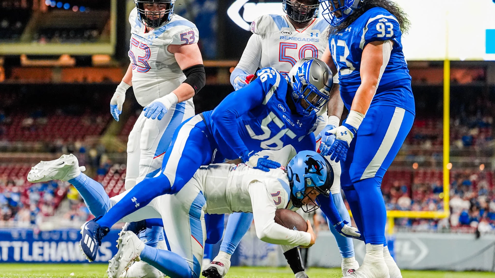 UFL Scores Today: Battlehawks 12, Renegades 6 - St. Louis Defense Stifles Arlington in Low-Scoring Battle