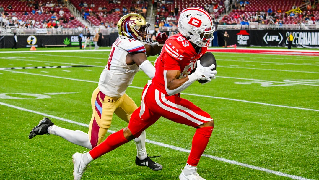 DC Defenders Wide Receiver Braylon Sanders Signs With Washington Commanders