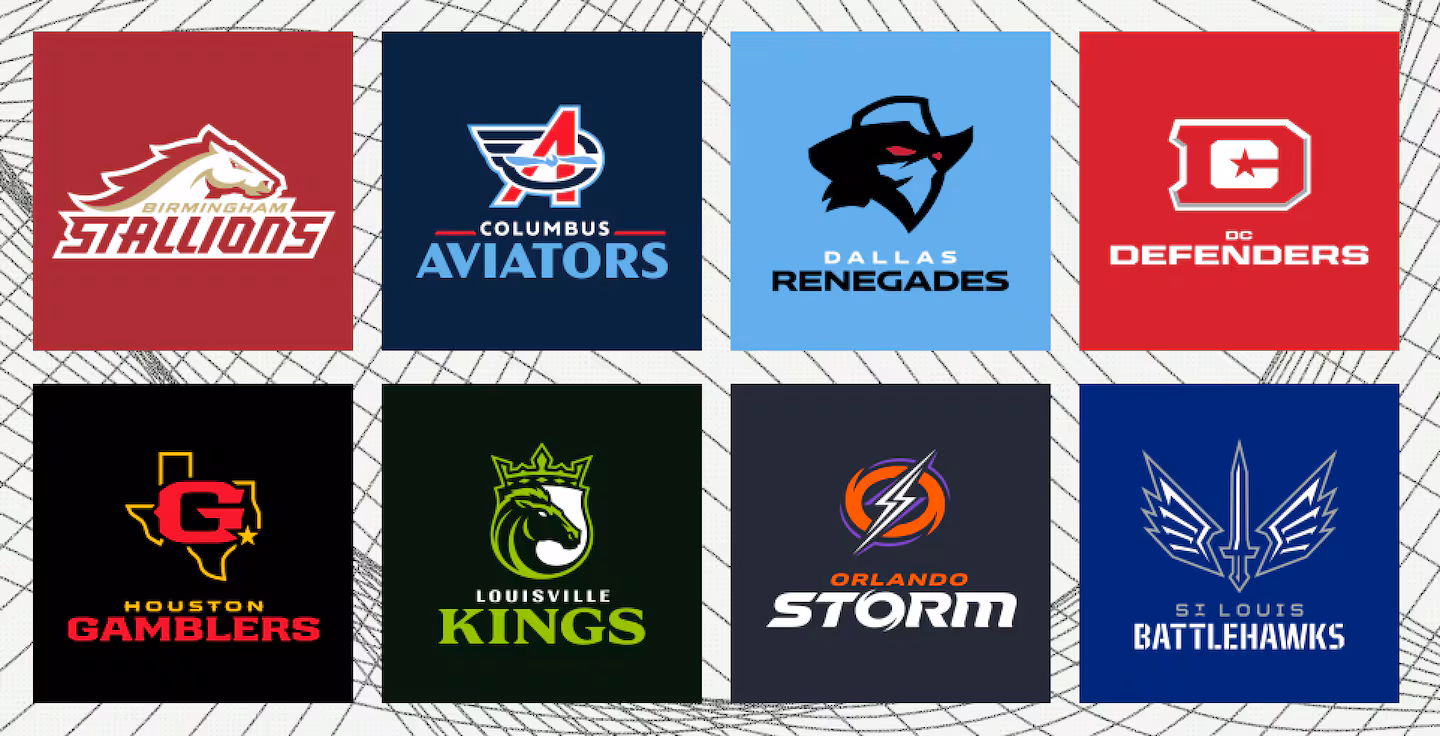 UFL Releases New Team Names And Logos For 2026 Season