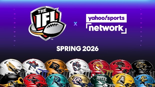 Yahoo Sports Network Adds Live Indoor Football League Games to Growing Programming Slate