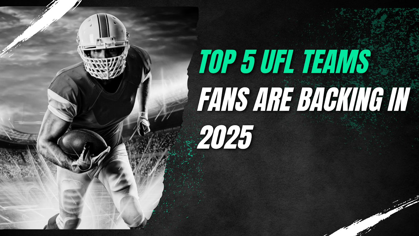 Top 5 UFL Teams Fans Are Backing in 2025