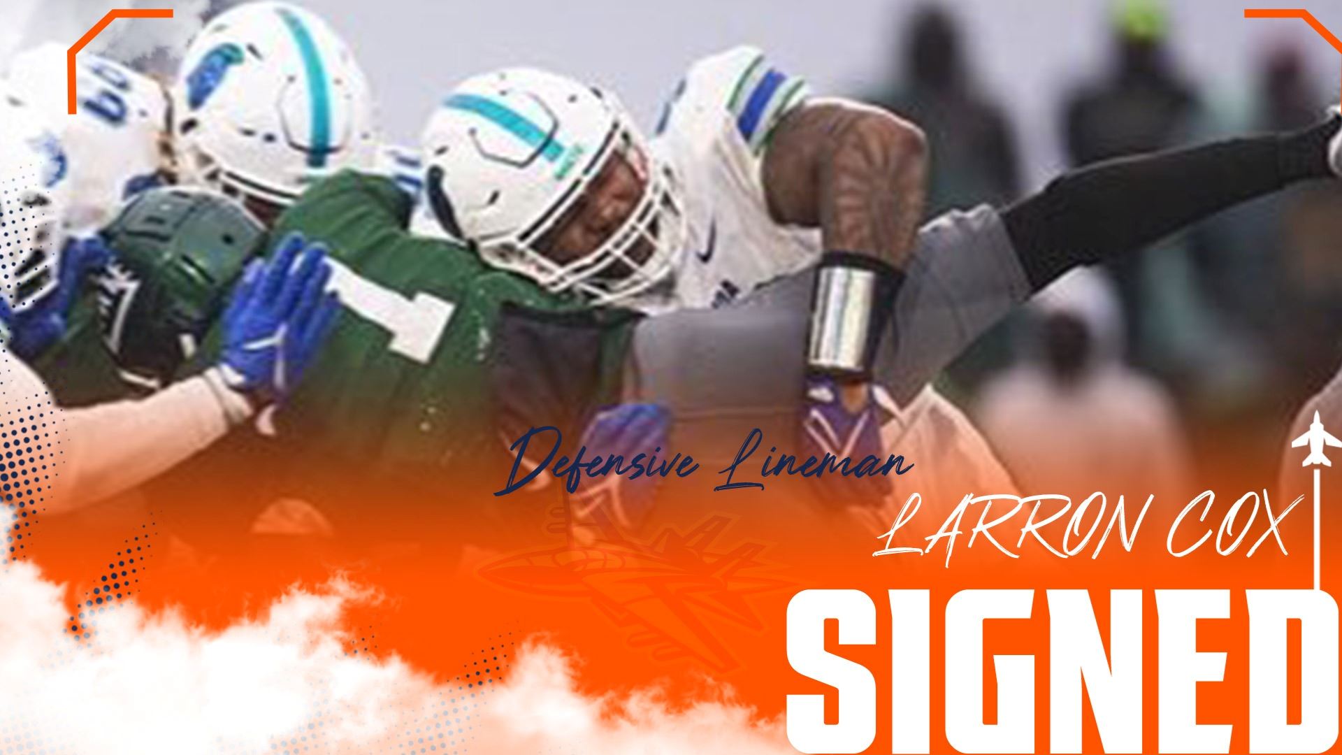 Frisco Fighters Bolster Defense: DL Larron Cox Signs On
