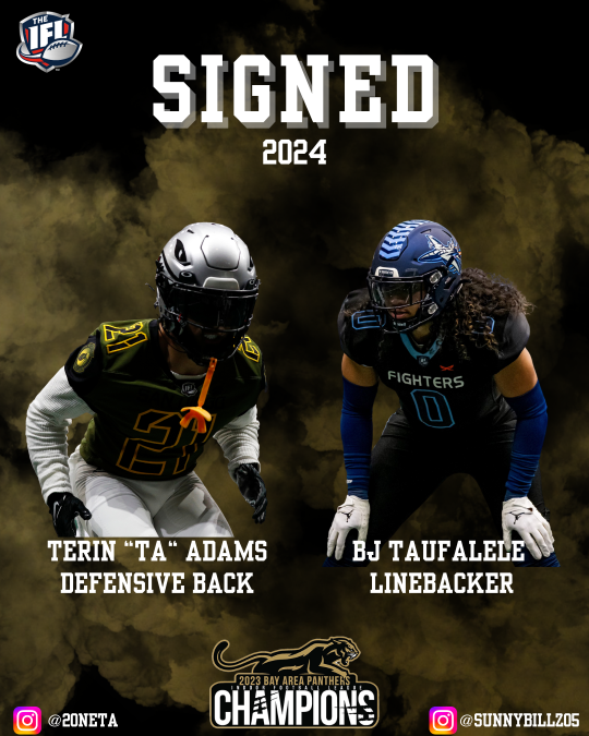 Bay Area Panthers Roster Bolstered by Key Linebacker and Defensive Back Signings