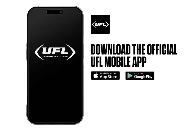 PR: UFL Continues to Innovate with Feature-Packed Mobile App For 2024 Season