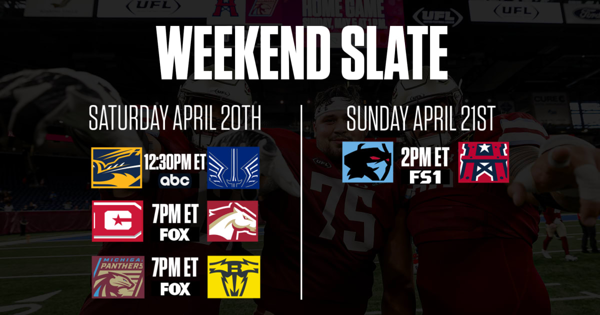 UFL TV Ratings Week 4, Games On FOX, ABC, FS1