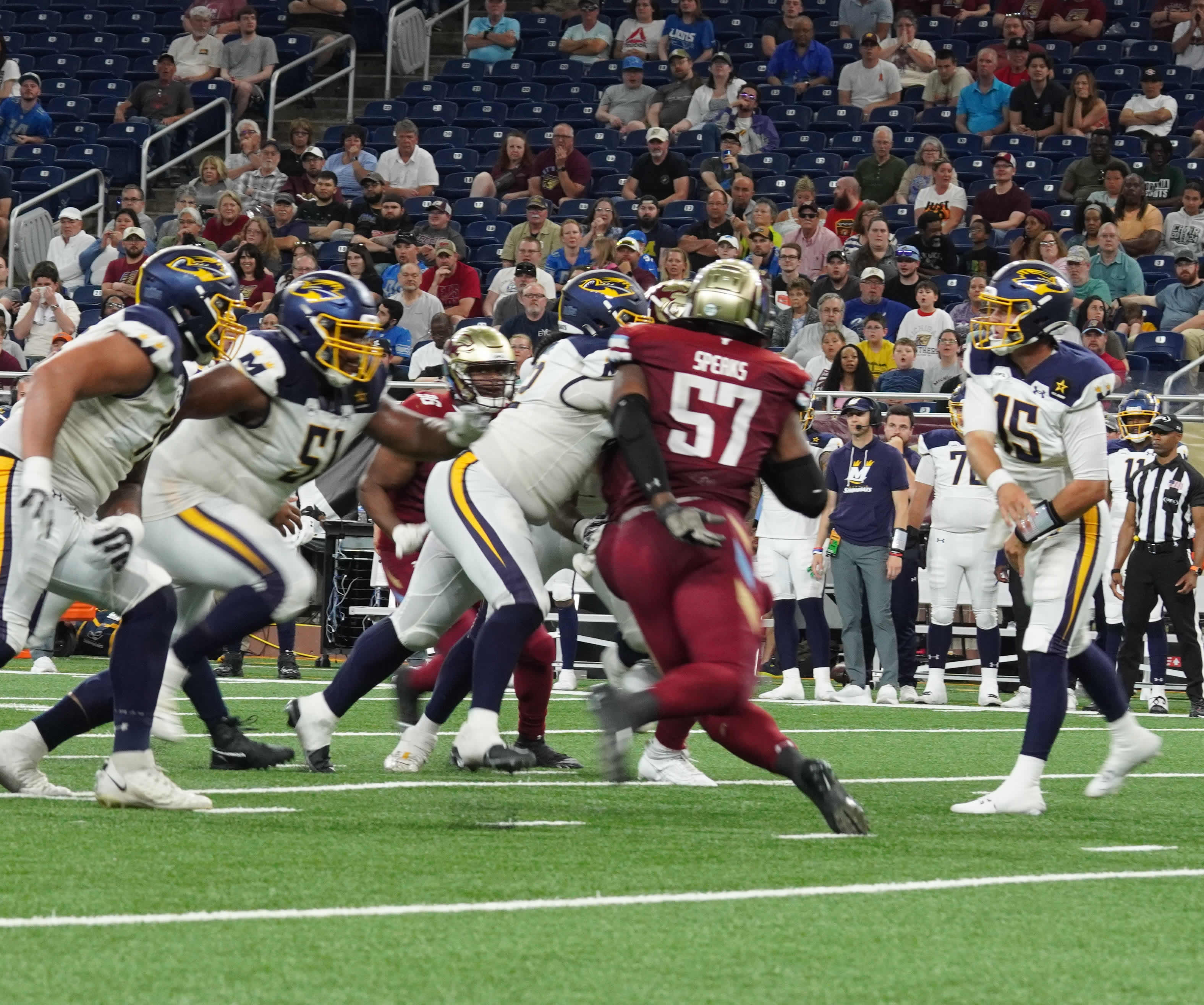 Panthers' DE Breeland Speaks Named UFL's Defensive Player of the Year
