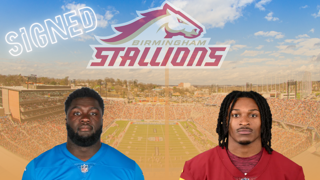 Birmingham Stallions Sign Demetrius Taylor and Rachad Wildgoose Following UFL Draft