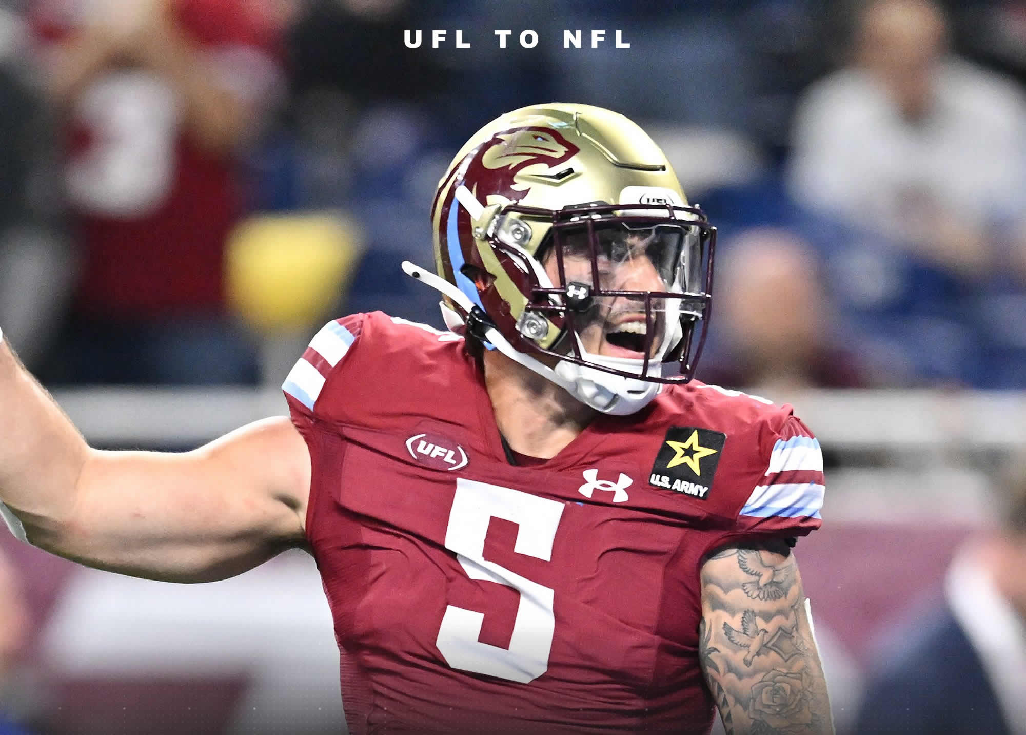 Frank the Tank Back in the NFL, LB Frank Ginda Signs with LA Chargers Following Michigan Panthers Season