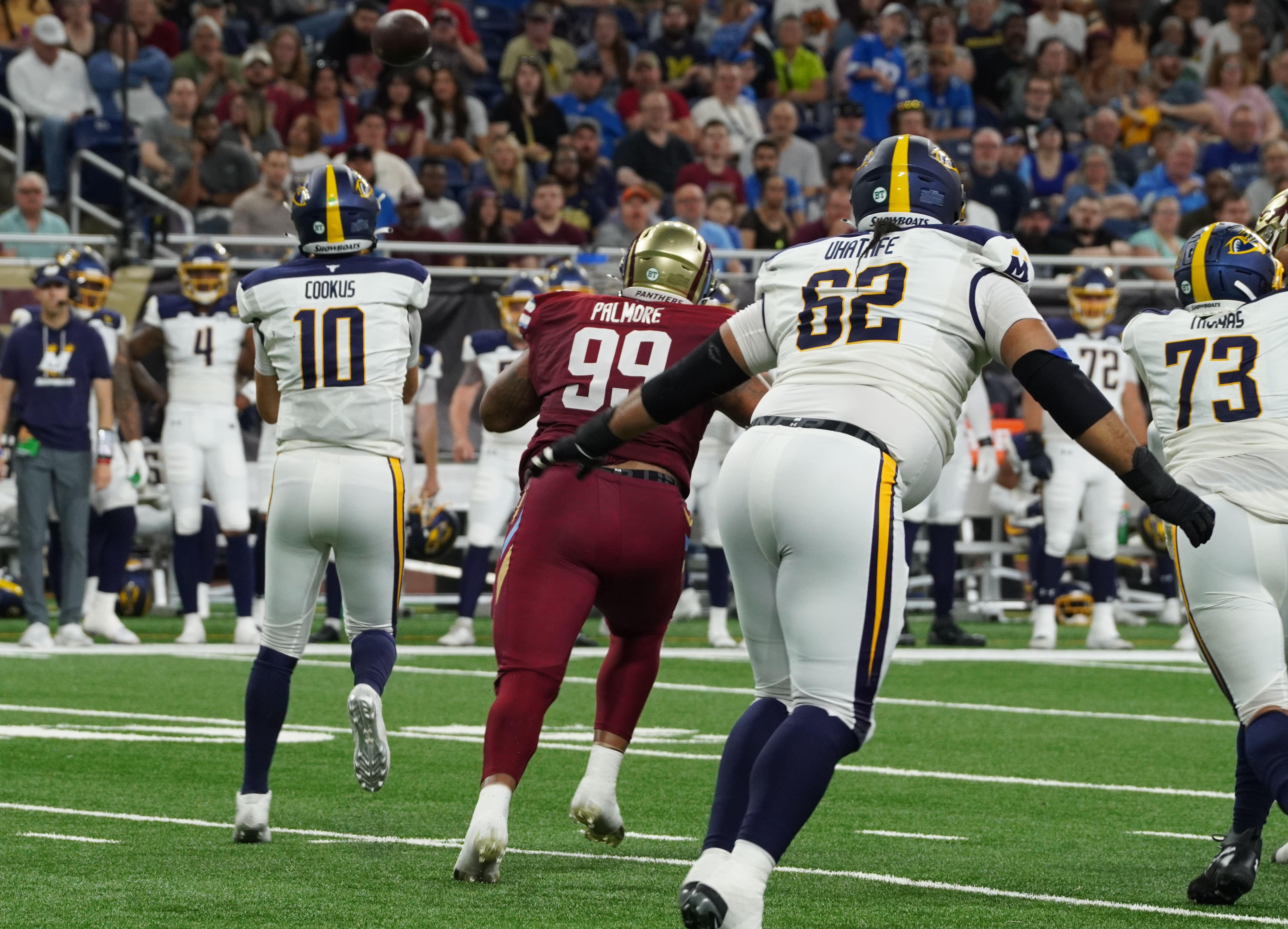 Michigan Panthers Re-Sign DT Walter Palmore Following NFL Stint