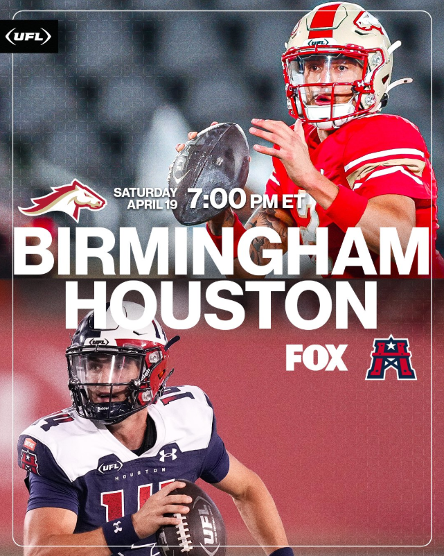 Week 4 Preview: Birmingham Stallions At Houston Roughnecks