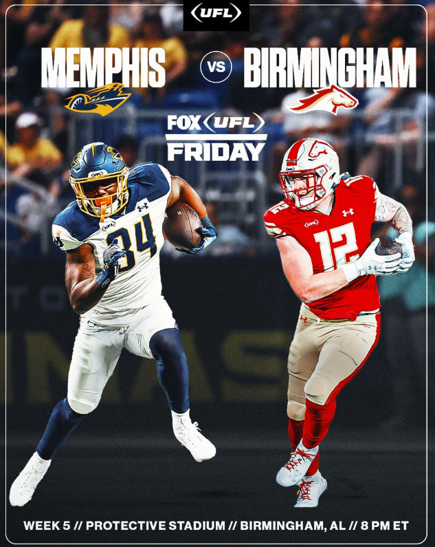 Classic Trap Game? Memphis Showboats at Birmingham Stallions