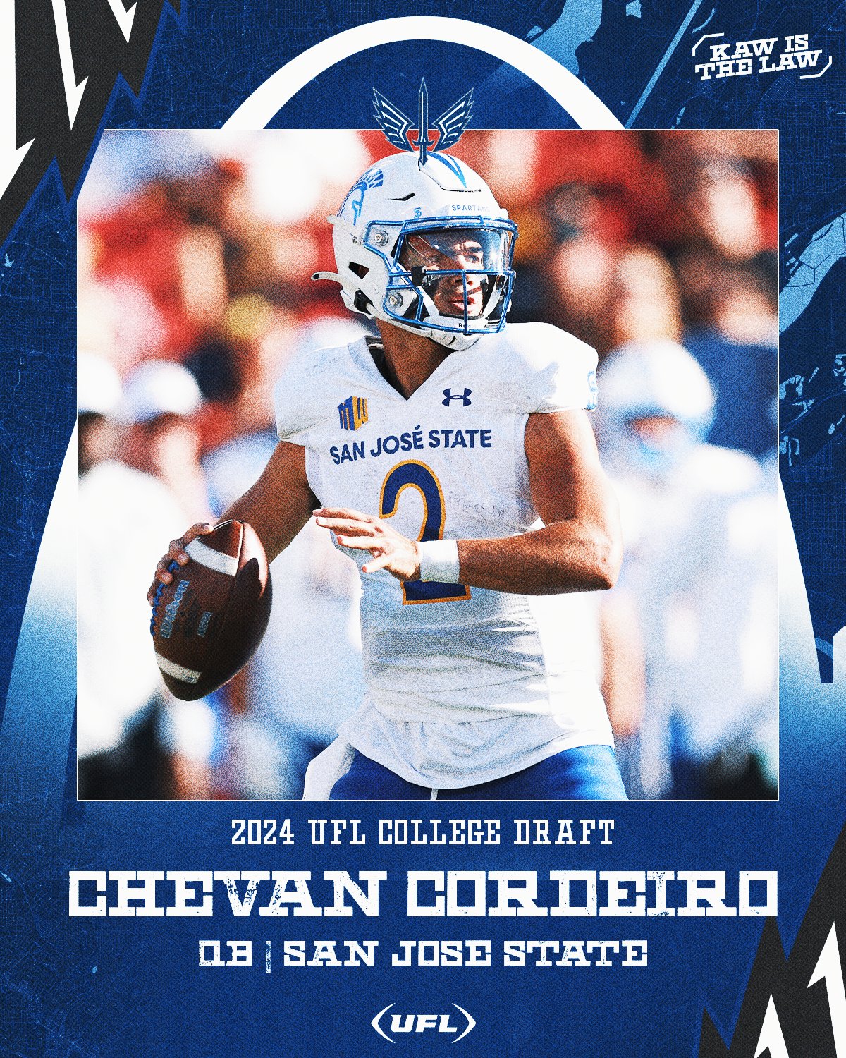 Battlehawks Place Chevan Cordeiro on Injured Reserve Going into Week 4