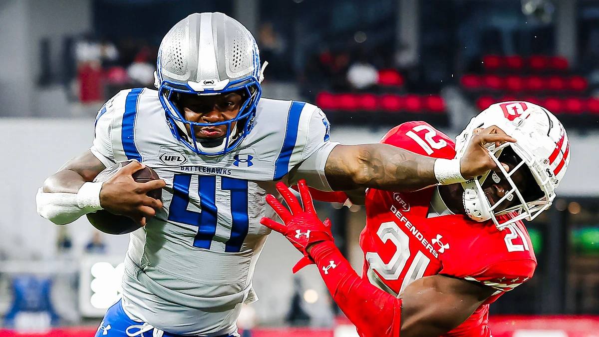 UFL Scores Today: Battlehawks 13, Defenders 8 - St. Louis Clinches XFL Conference Title