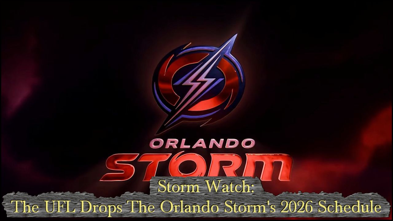 Storm Watch: The UFL Drops The Orlando Storm's 2026 Schedule