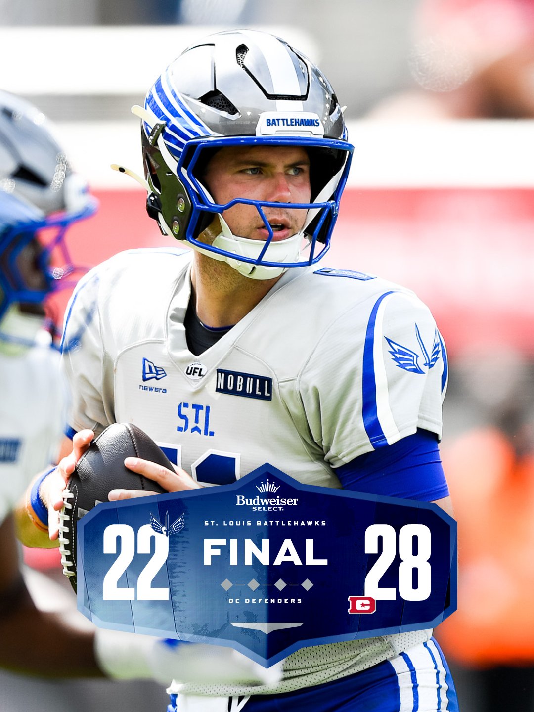 Battlehawks drop crucial game against rival D.C. Defenders in week four