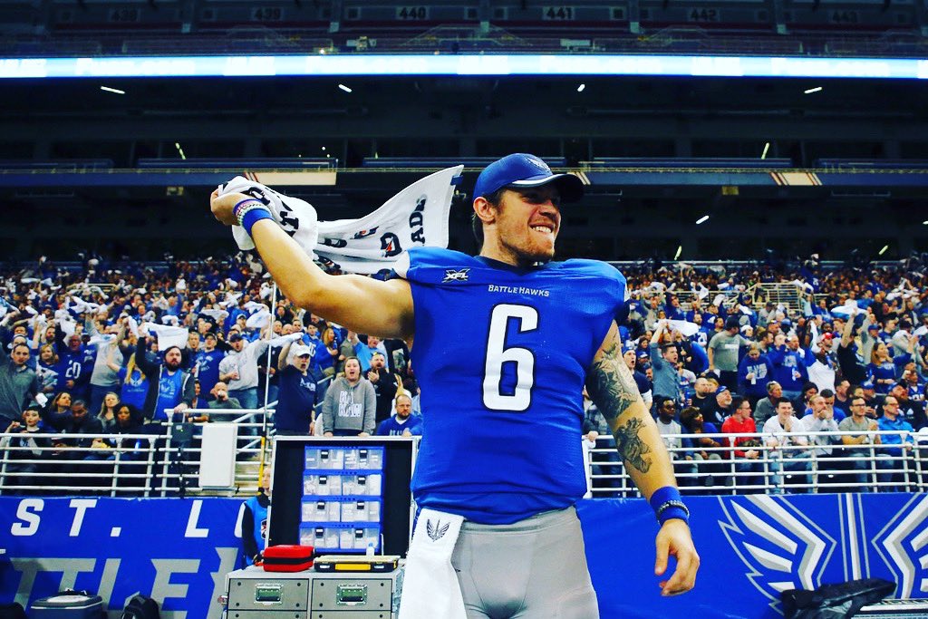 Battlehawks backup quarterback Taylor Heinicke announces retirement