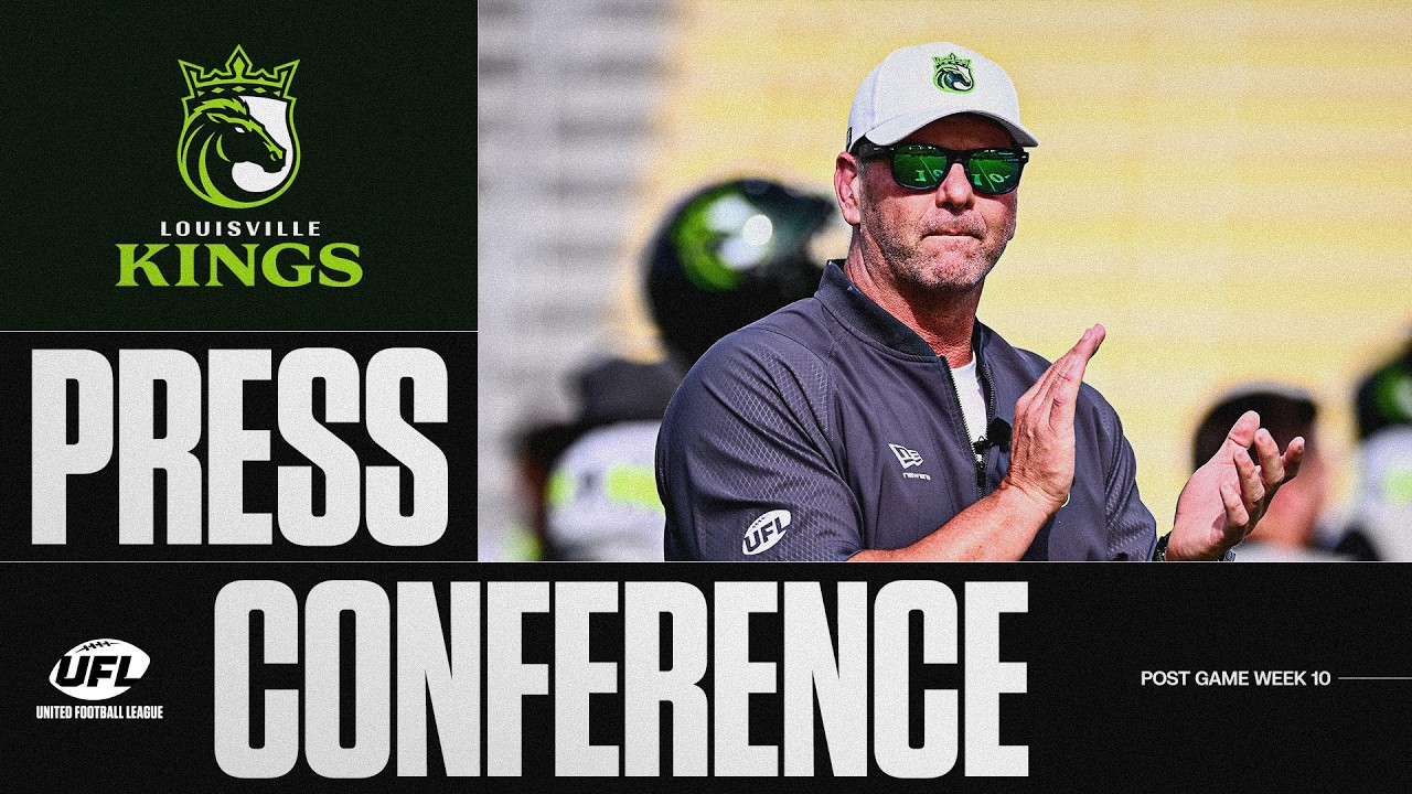 Louisville Kings Coach Chris Redman Credits Team Chemistry for Incredible Turnaround as Franchise Heads to First Playoff Appearance