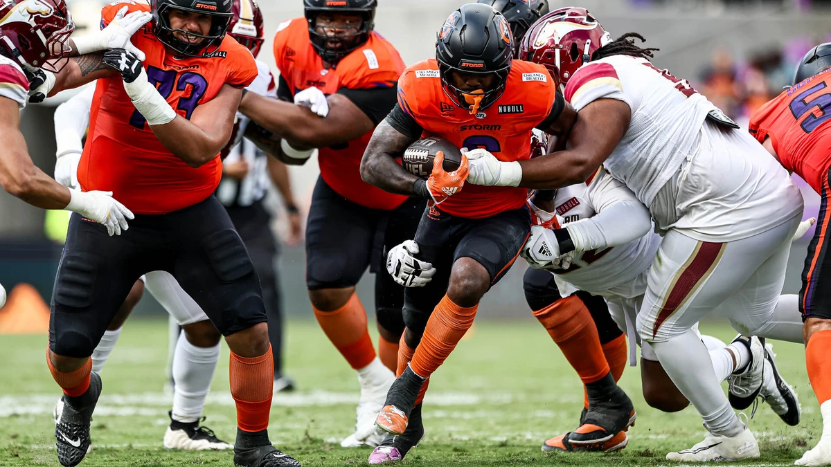UFL Announces Orlando Storm vs Defenders Playoff Game Will Be Played in Daytona Beach