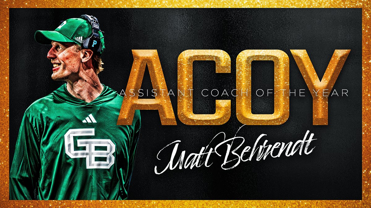 2026 IFL Assistant Coach of the Year: Matt Behrendt